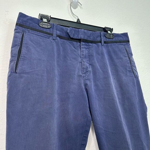 J.Lindeberg Mens Blue Narrow Fit Cotton Blend Chance Golf Pants Size 34 x 32 - Picture 4 of 16